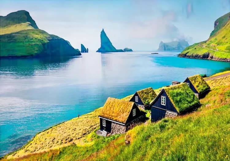 北歐旅遊,法羅群島景點,法羅群島旅遊,波爾村,Bour