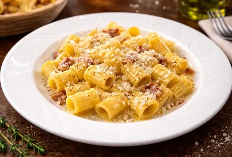 義式培根蛋奶麵