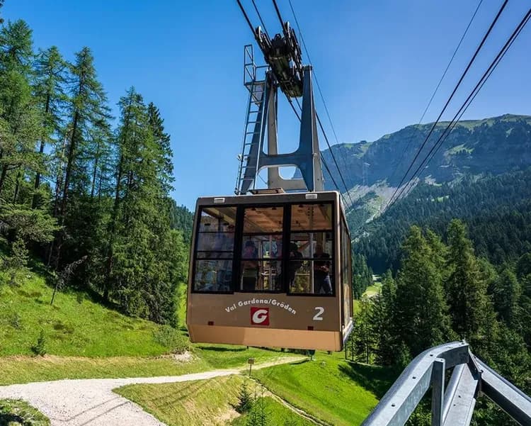 seceda cable car