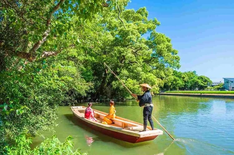 柳川扁舟搖船(約20~30分鐘)