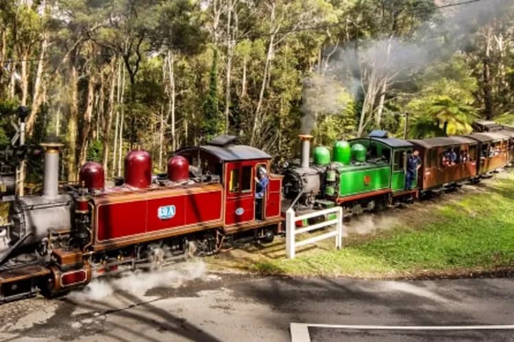普芬古董蒸汽火車