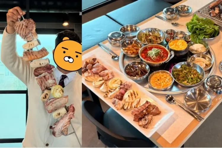 濟州大麥稻草炭烤 黑毛豬霸王串-風味餐食