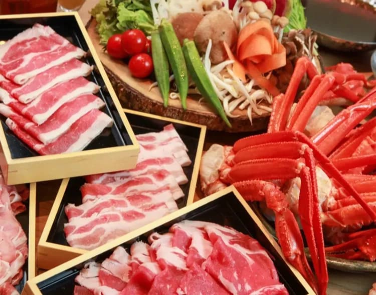 三大蟹、涮涮鍋吃到飽+軟飲暢飲