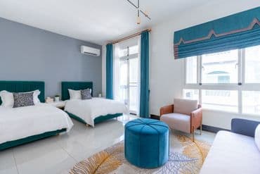 兩張單人床-套房A201