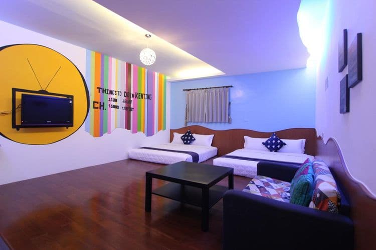 興吉木屋 - 墾丁大街只要走路7分鐘!| 室內公共空間自行車停放-12