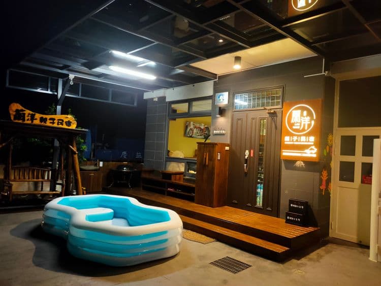 蘭洋親子民宿 | 21人宜蘭villa包棟 | BBQ&KTV&麻將&戲水池&滑梯房-13