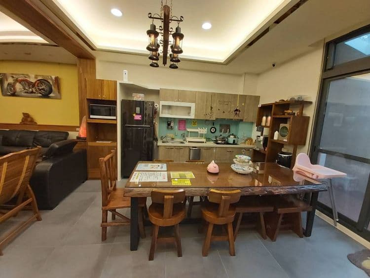 蘭洋親子民宿 | 21人宜蘭villa包棟 | BBQ&KTV&麻將&戲水池&滑梯房-11