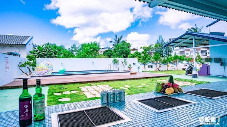 迎薰童話海洋館|18人墾丁包棟 | 戶外戲水池&BBQ烤肉&KTV&兒童遊戲區 | 恆春老街-10