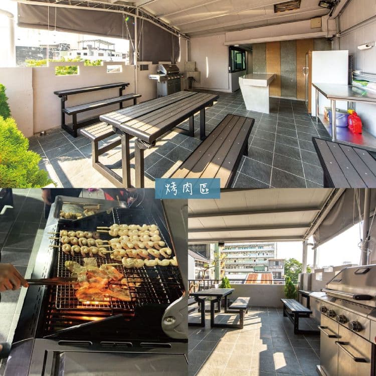 W立方(達布旅)|16人台南包棟 | BBQ烤肉&麻將 | 室外大空間 | 神農街x海安路-14