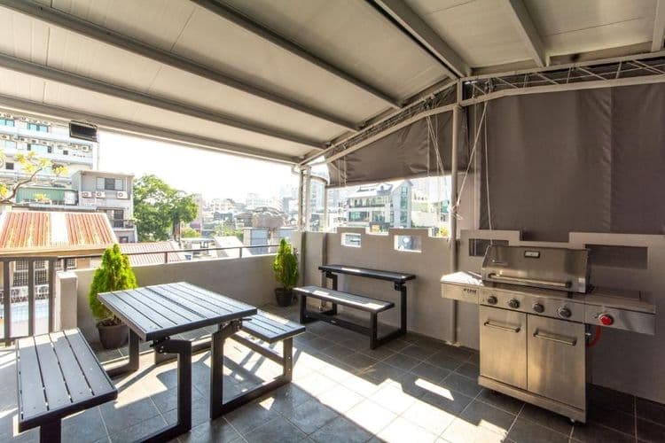 W立方(達布旅)|16人台南包棟 | BBQ烤肉&麻將 | 室外大空間 | 神農街x海安路-7