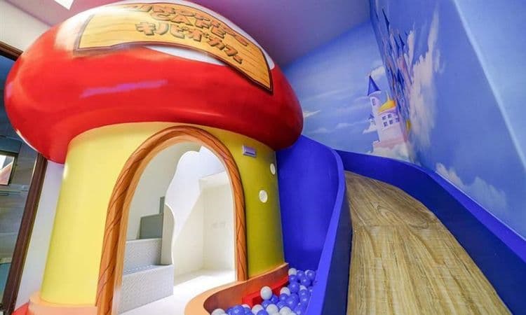 金朵民宿 | 房內溜滑梯、球池-11