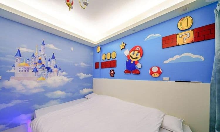 金朵民宿 | 房內溜滑梯、球池-14