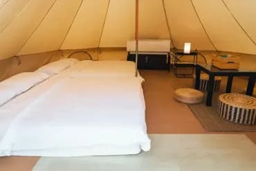 衝到山上去放空/再~露營露營區|獨家75折起!屋脊帳、豪華露營、可選購烤肉-3