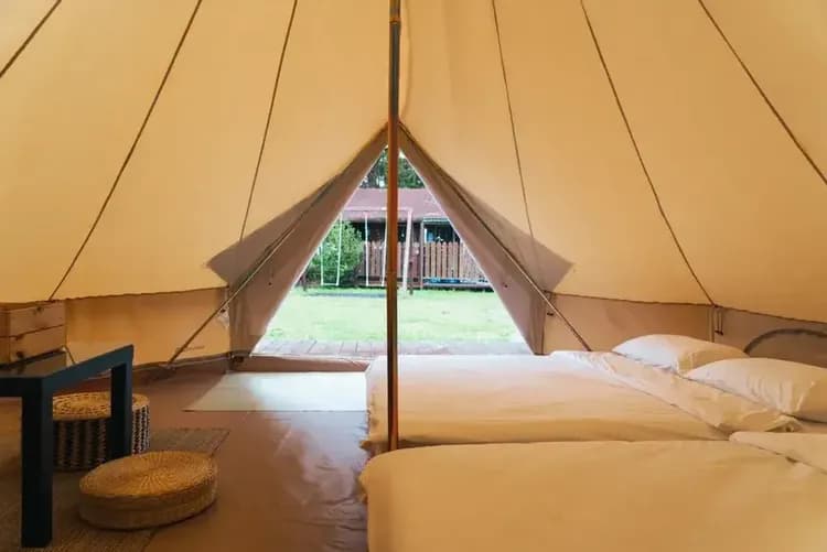 衝到山上去放空/再~露營露營區|獨家75折起!屋脊帳、豪華露營、可選購烤肉-4