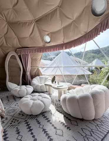 Leshan樂山環茶|懶人露營附冷氣、星空電影、營火派對-3