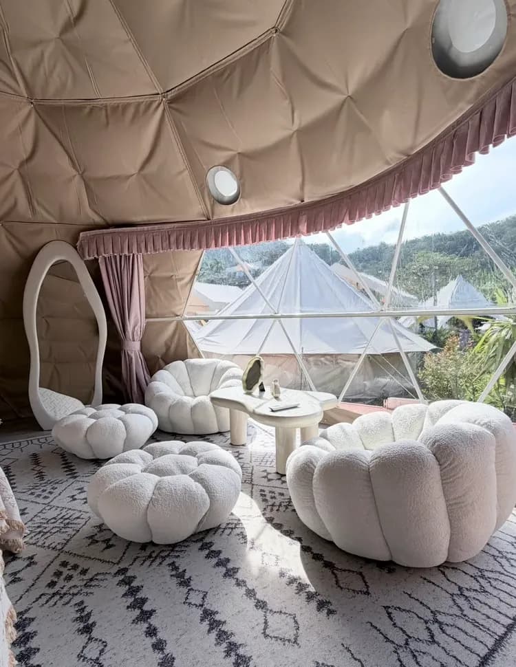 Leshan樂山環茶|懶人露營附冷氣、星空電影、營火派對-3