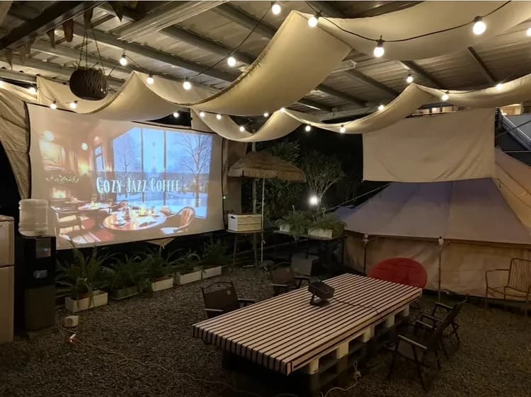 Leshan樂山環茶|懶人露營附冷氣、星空電影、營火派對-5