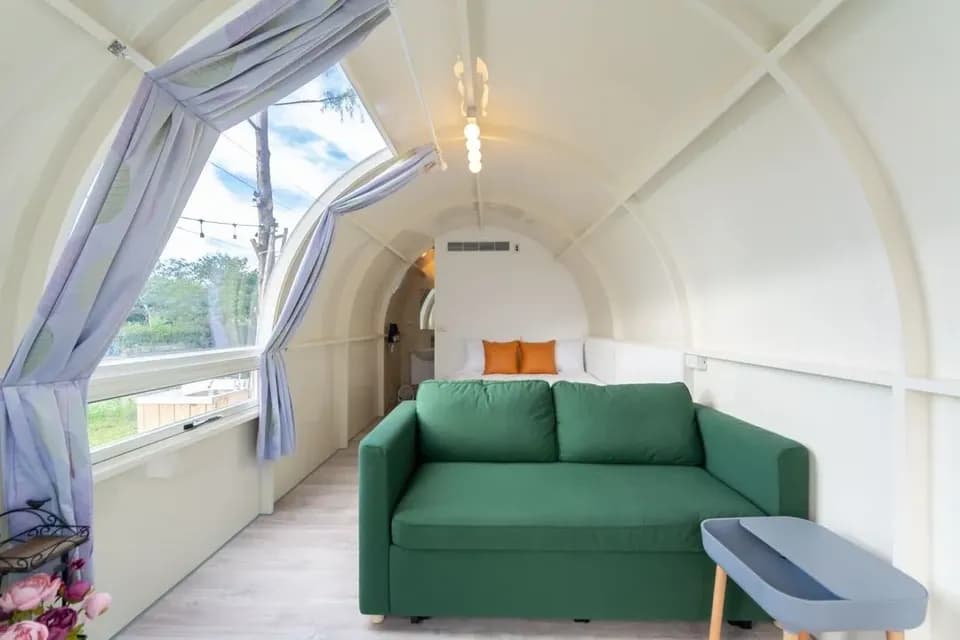 曼漫落羽松奶凍車莊園|獨家7折起!獨家奶凍露營車、寵物友善-1