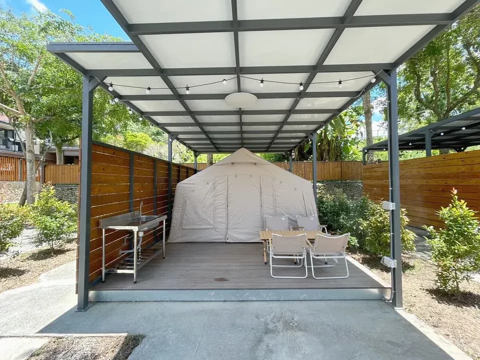 陌野露營車驛站|獨家85折起!新房型!豪華露營車、帳篷、獨立露臺、寵物友善-15