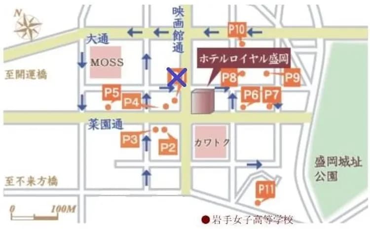 盛岡皇家飯店|JR盛岡步行12分/近盛岡城-2