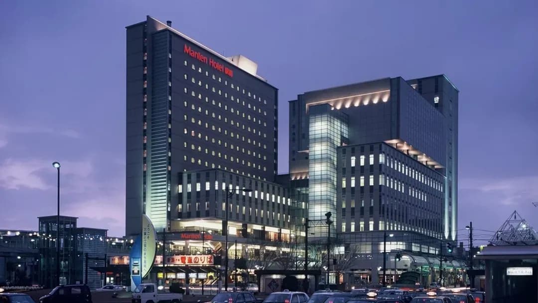 富山縣-高岡站前滿天飯店|高岡站徒步1分/高岡古城公園開車5分