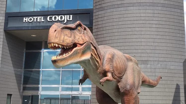 福井cooju飯店|恐龍主題家庭房/福井恐龍博物館開車35分/丸岡城開車10分-2