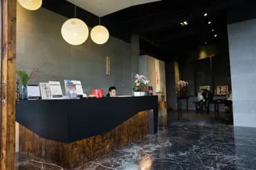 Check-in/check-out kiosk