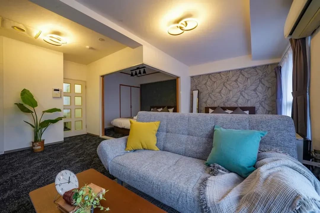 北海道-88 松井旅居|近薄野站&中島公園/東本願寺前站步行30秒