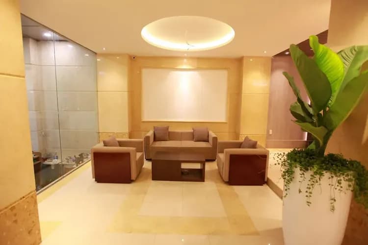 Lobby sitting area