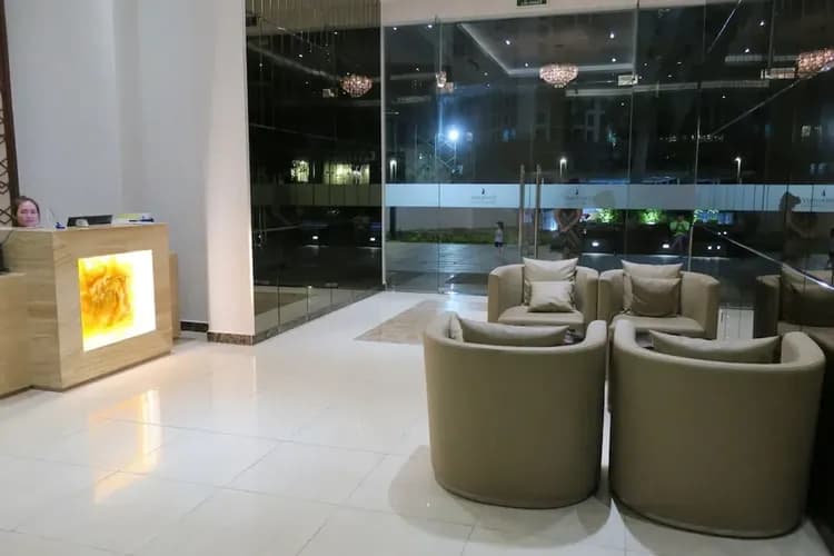 Lobby sitting area