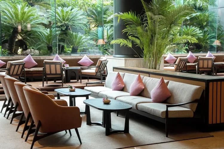 Lobby sitting area
