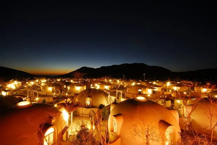 ヴィレッジゾーン 夕景