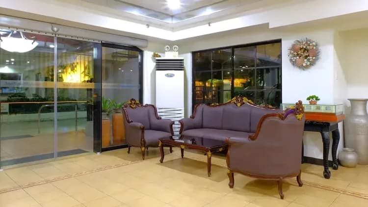 Lobby sitting area