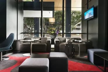 Lobby sitting area