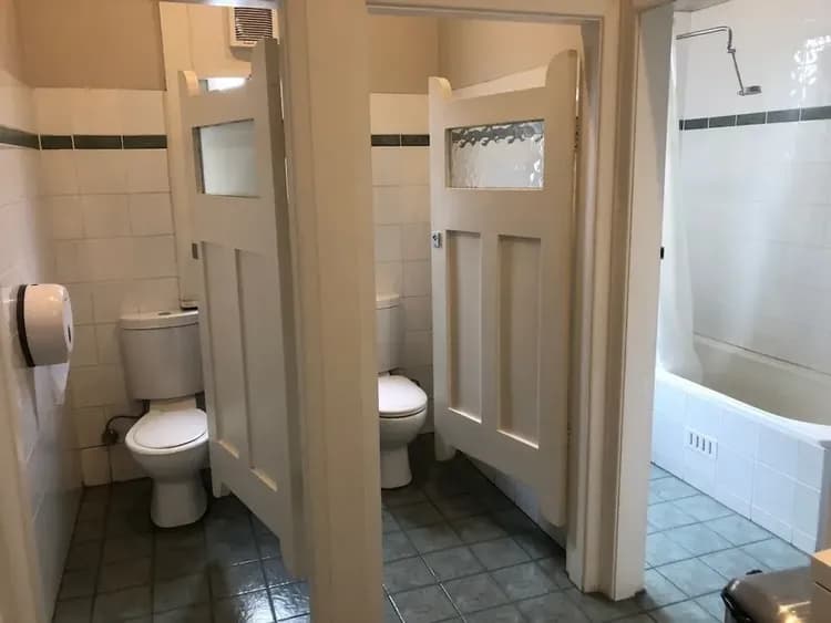 Shared bathroom