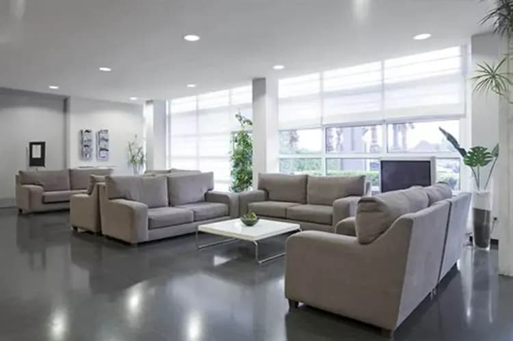 Lobby sitting area