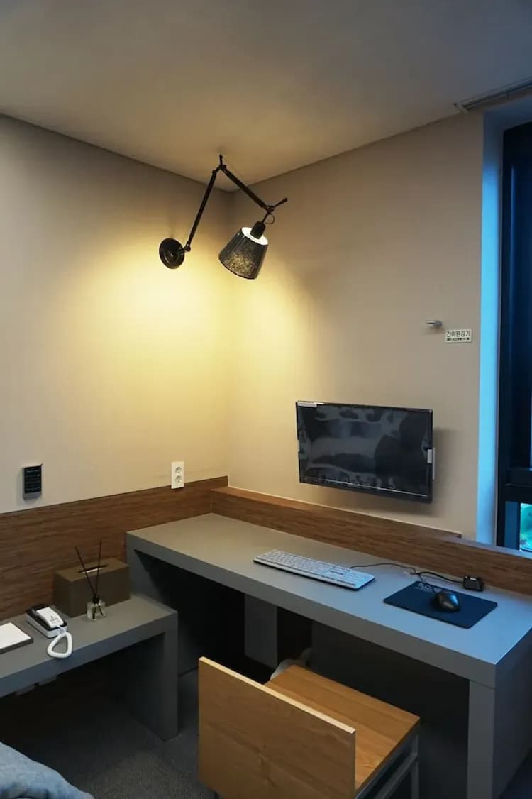 In-room business center