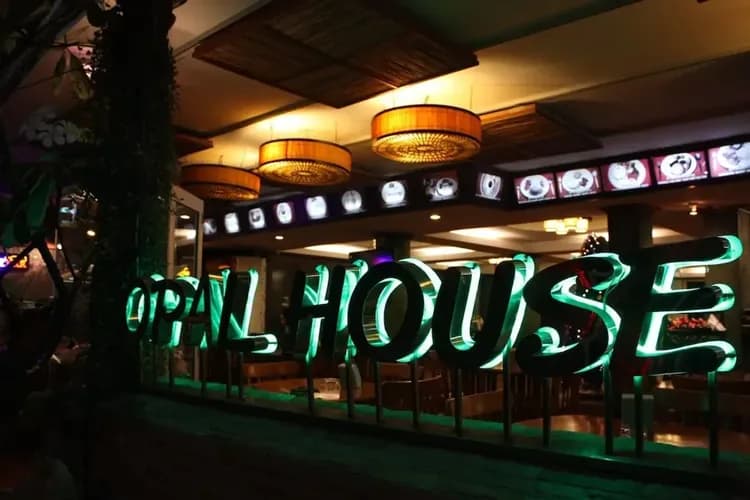 Front of property - evening/night