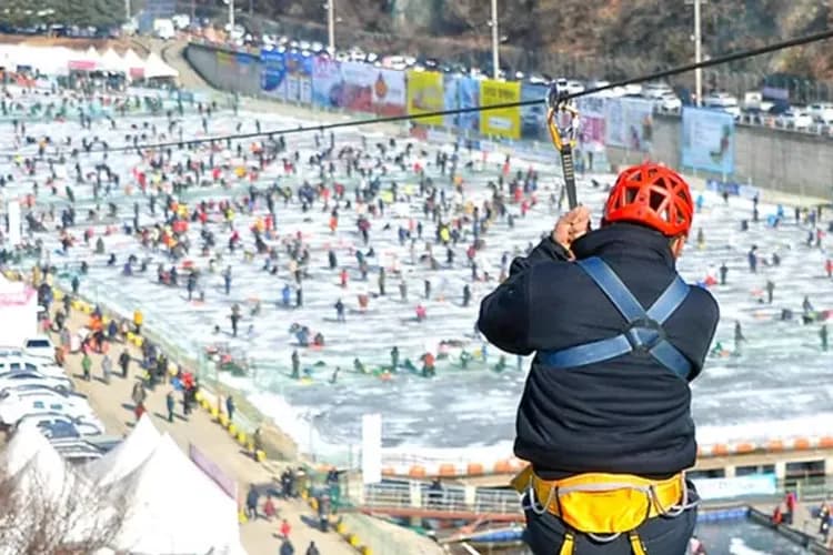 華川山鱒魚冰釣祭典