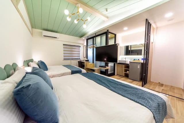 W立方(達布旅)|16人台南包棟 | BBQ烤肉&麻將 | 室外大空間 | 神農街x海安路-16人包棟 | 雙人房*2、四人房*3-2