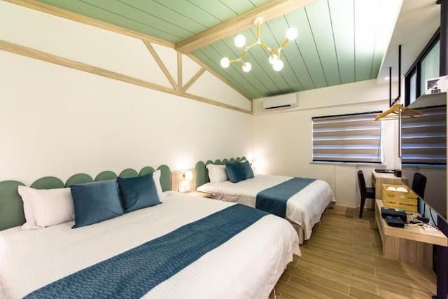 W立方(達布旅)|16人台南包棟 | BBQ烤肉&麻將 | 室外大空間 | 神農街x海安路-16人包棟 | 雙人房*2、四人房*3-1