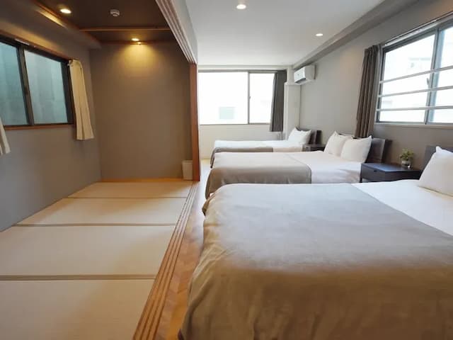 TABISAI PREMIUM 하카타-나카스카와바타|지하철 나카스가와바타역에서 걸어서 3분, 캐널시티 하카타 근처-TABISAI PREMIUM 하카타-나카스카와바타-3