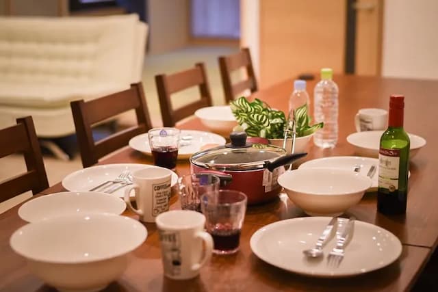 Ryo-an 4-1st floor charter ★ 5 minutes walk from Otaru station / up to 4 people Basic charge / Relax in the large living room. Ryoan-12