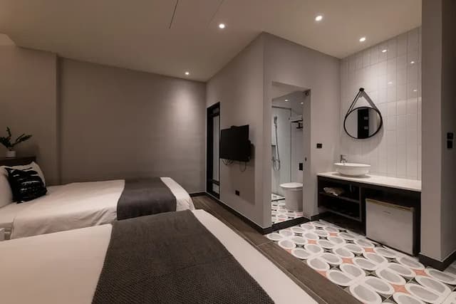 HIDO旅店|絕美海景|-溫馨四人房-2