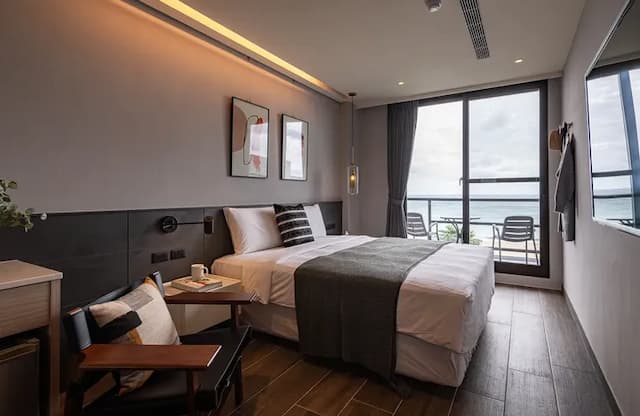 HIDO旅店|絕美海景|-海景豪華房-2