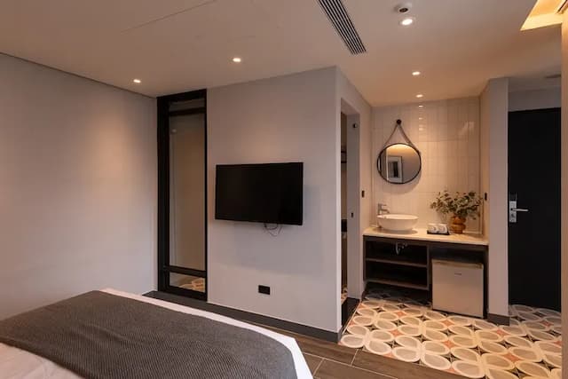 HIDO旅店|絕美海景|-標準雙人房-4