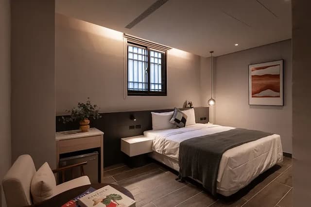 HIDO旅店|絕美海景|-經濟雙人房-4