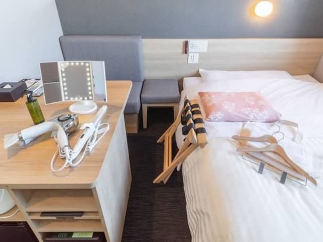 天然溫泉 源氏翼之湯 美田園 仙台機場超級飯店|美田園站步行6分/方便至仙台機場-女生專屬房【不挑房】-4