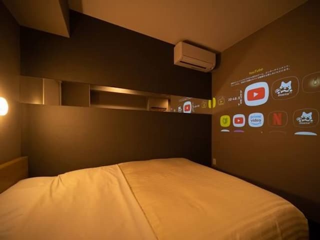 天然溫泉 源氏翼之湯 美田園 仙台機場超級飯店|美田園站步行6分/方便至仙台機場-影音雙人房【不挑房】-6