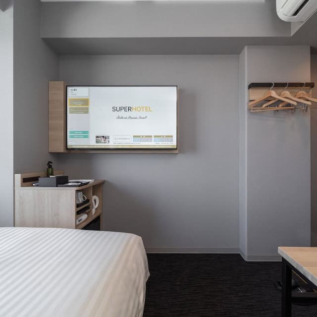 天然溫泉 源氏翼之湯 美田園 仙台機場超級飯店|美田園站步行6分/方便至仙台機場-帶沙發床雙人房【不挑房】-3